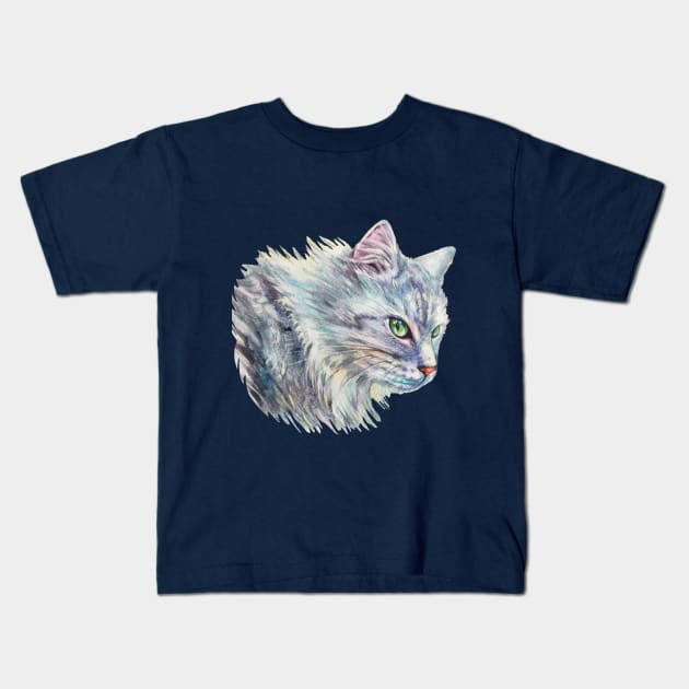 Cat Kids T-Shirt by EL_ART